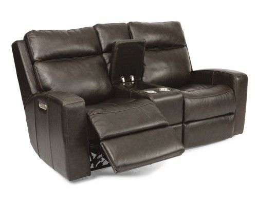 Cody Power Reclining Loveseat with Console and Power Headrests